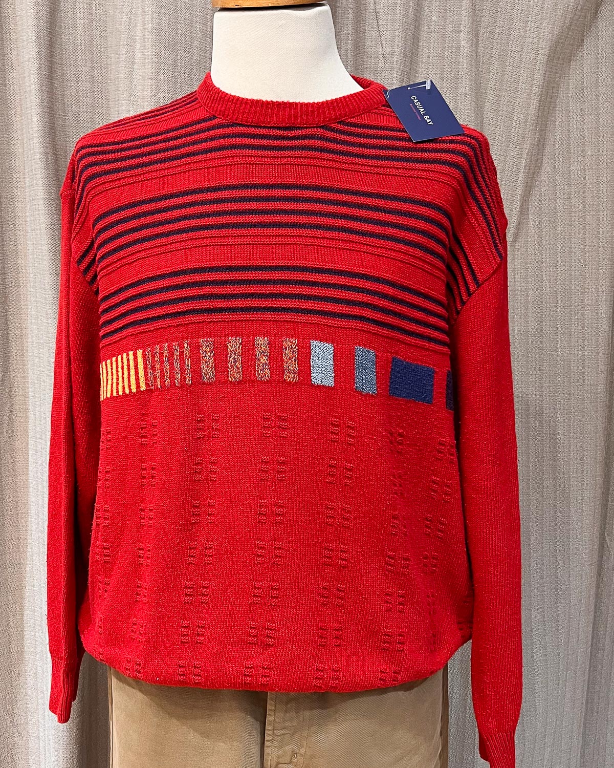 Canda - Maglione Vintage A Fantasia - L