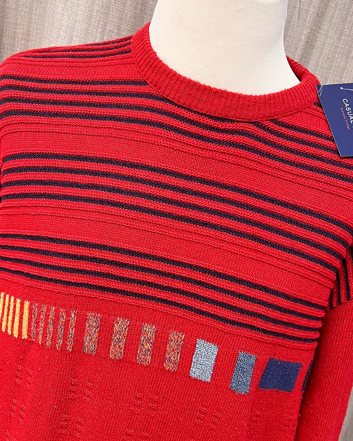 Canda - Maglione Vintage A Fantasia - L