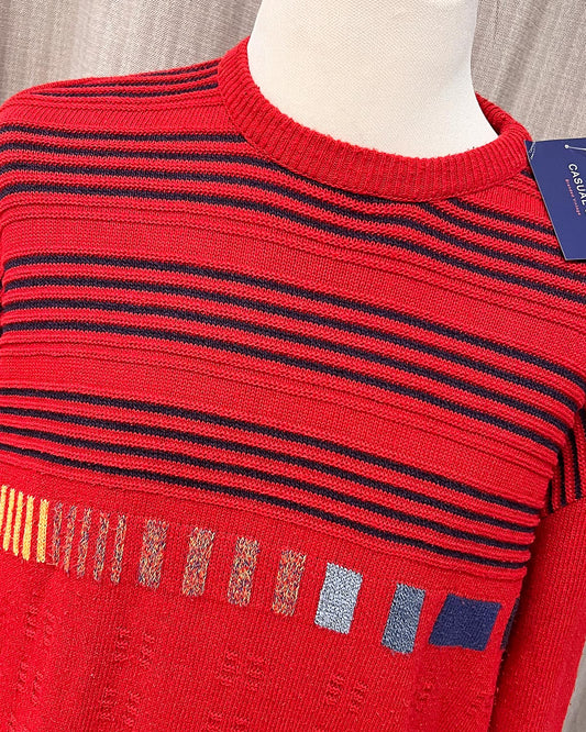 Canda - Maglione Vintage A Fantasia - L