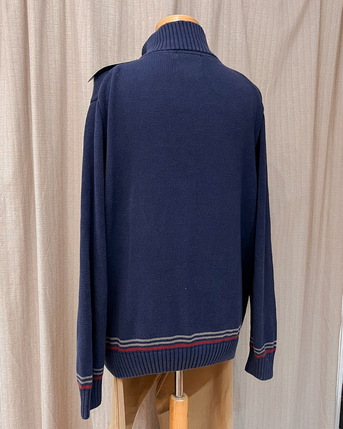 Maglione A Fantasia Con Collo Alto - XL