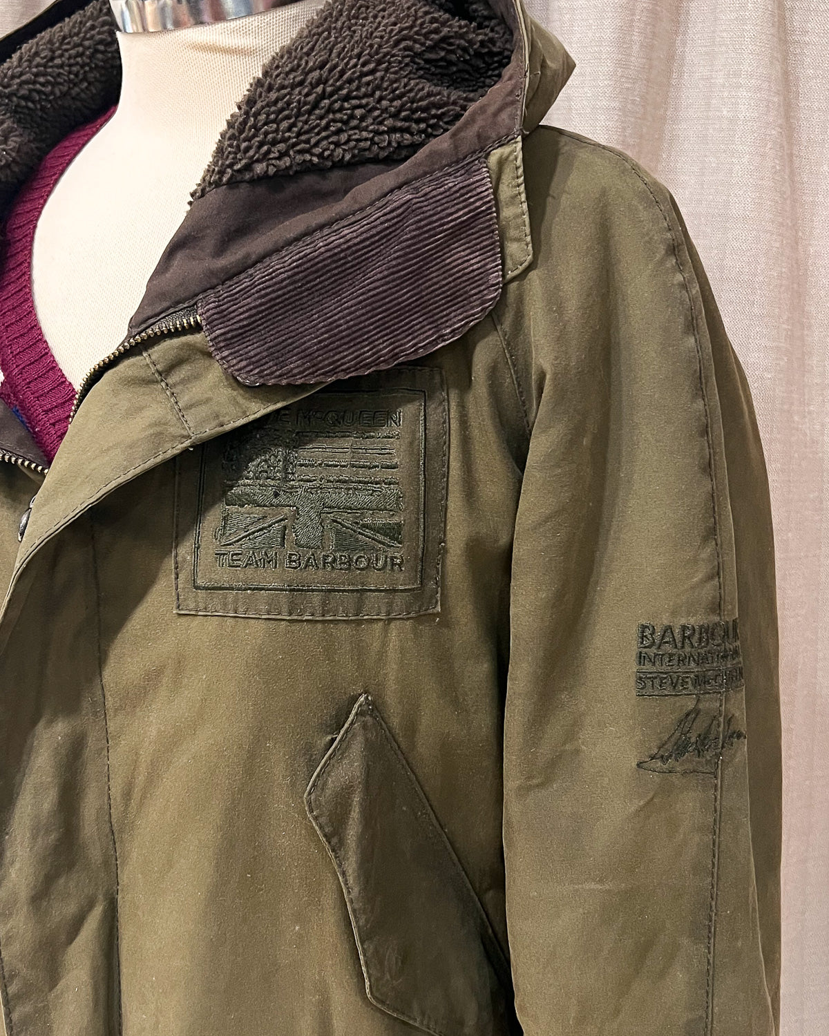 Barbour Reiver Steve McQueen Parka - M