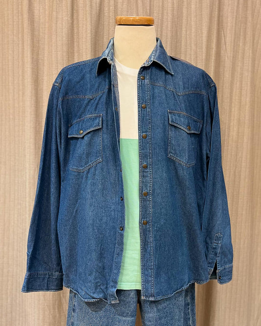 Camicia Di Jeans Vintage  XL