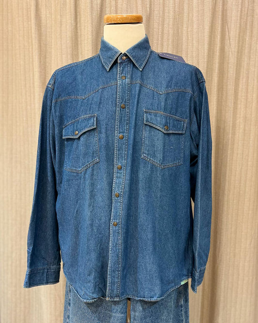 Camicia Di Jeans Vintage  XL