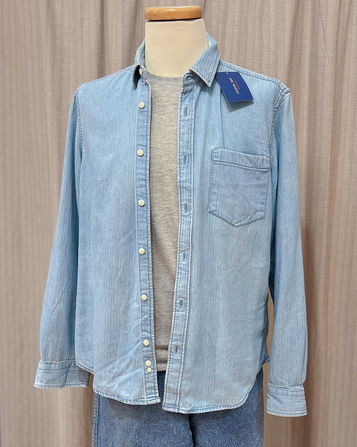 Camicia Di Jeans Slim Fit  L