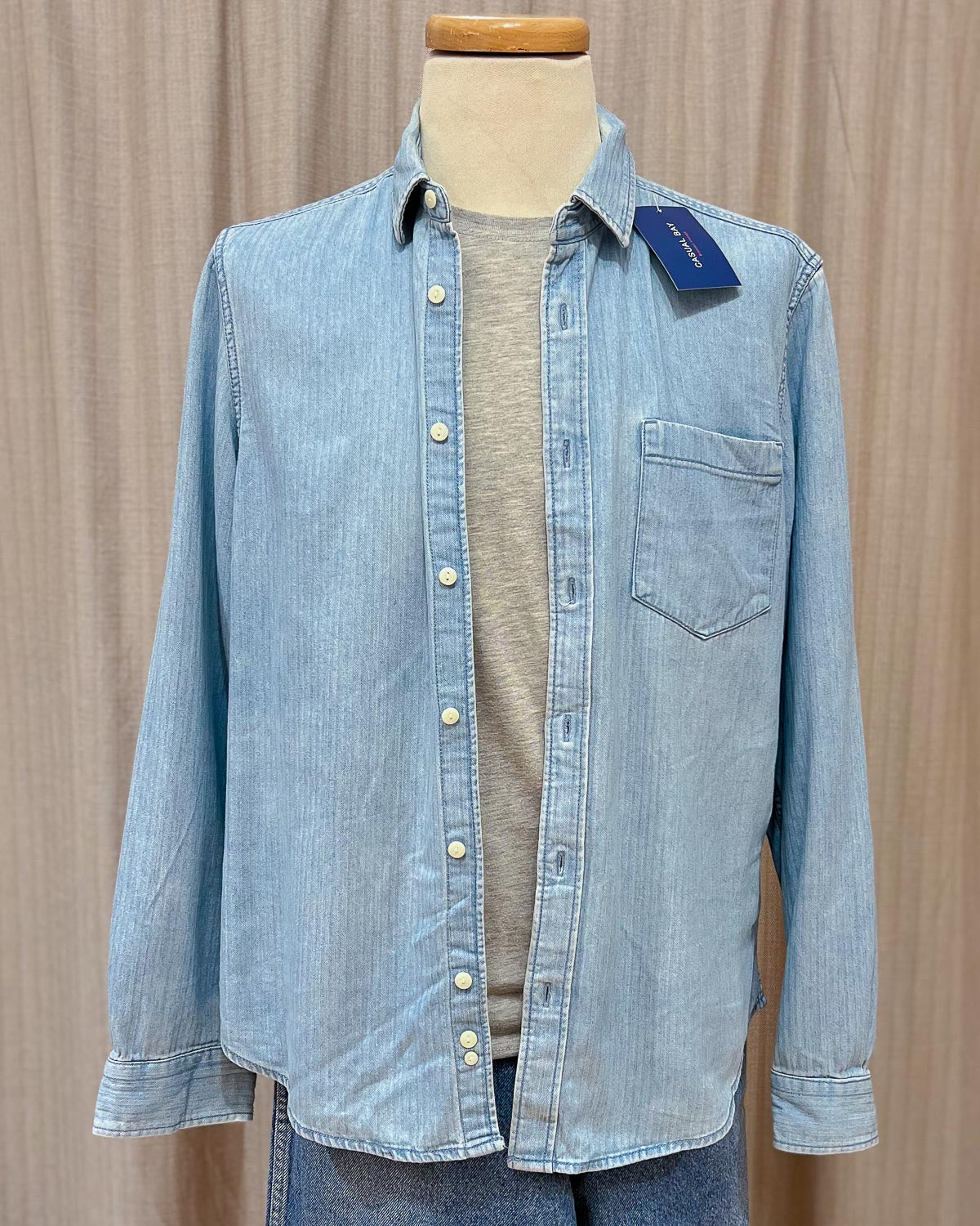Camicia Di Jeans Slim Fit  L