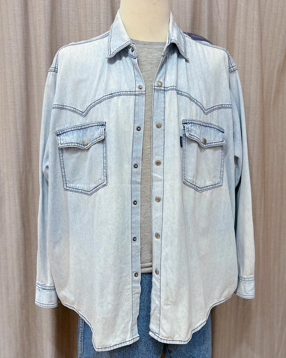 Camicia Di Jeans Oversize  XXL
