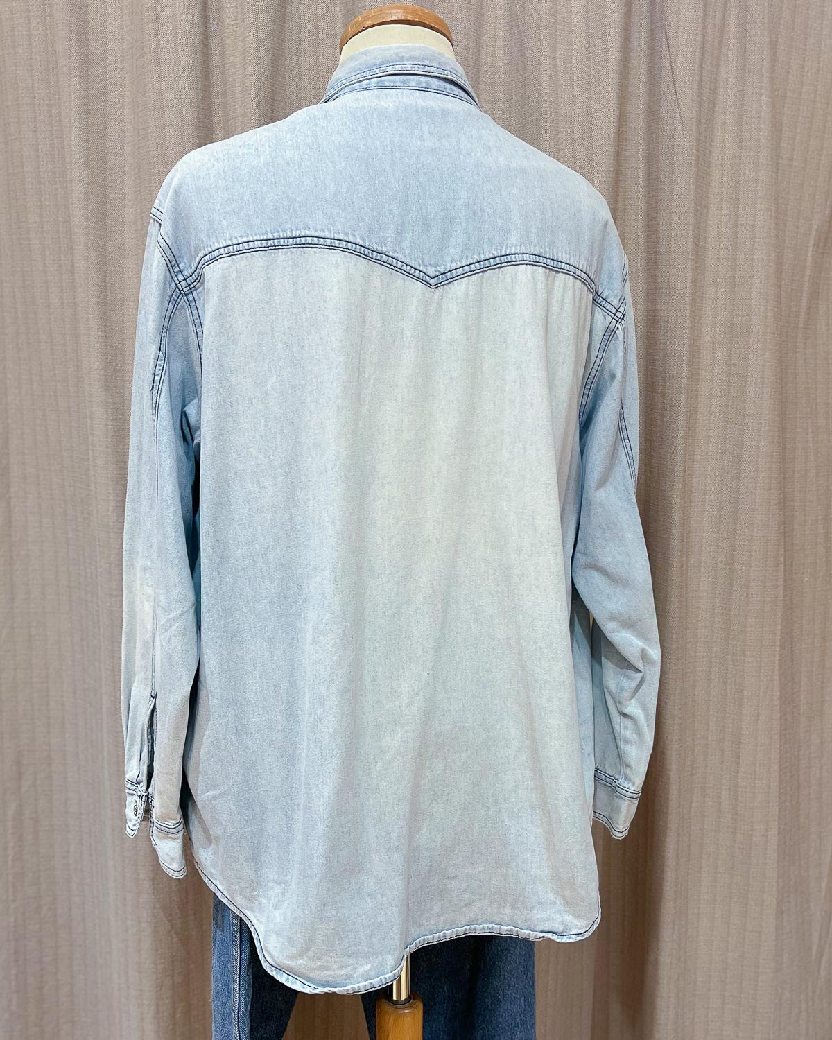 Camicia Di Jeans Oversize  XXL