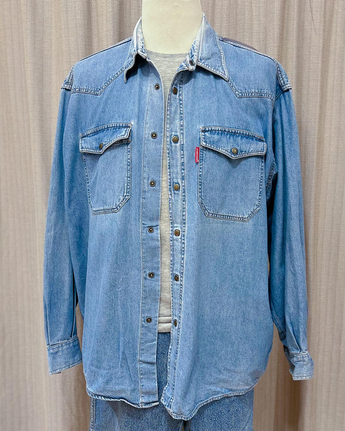Camicia Di Jeans Vintage  XL