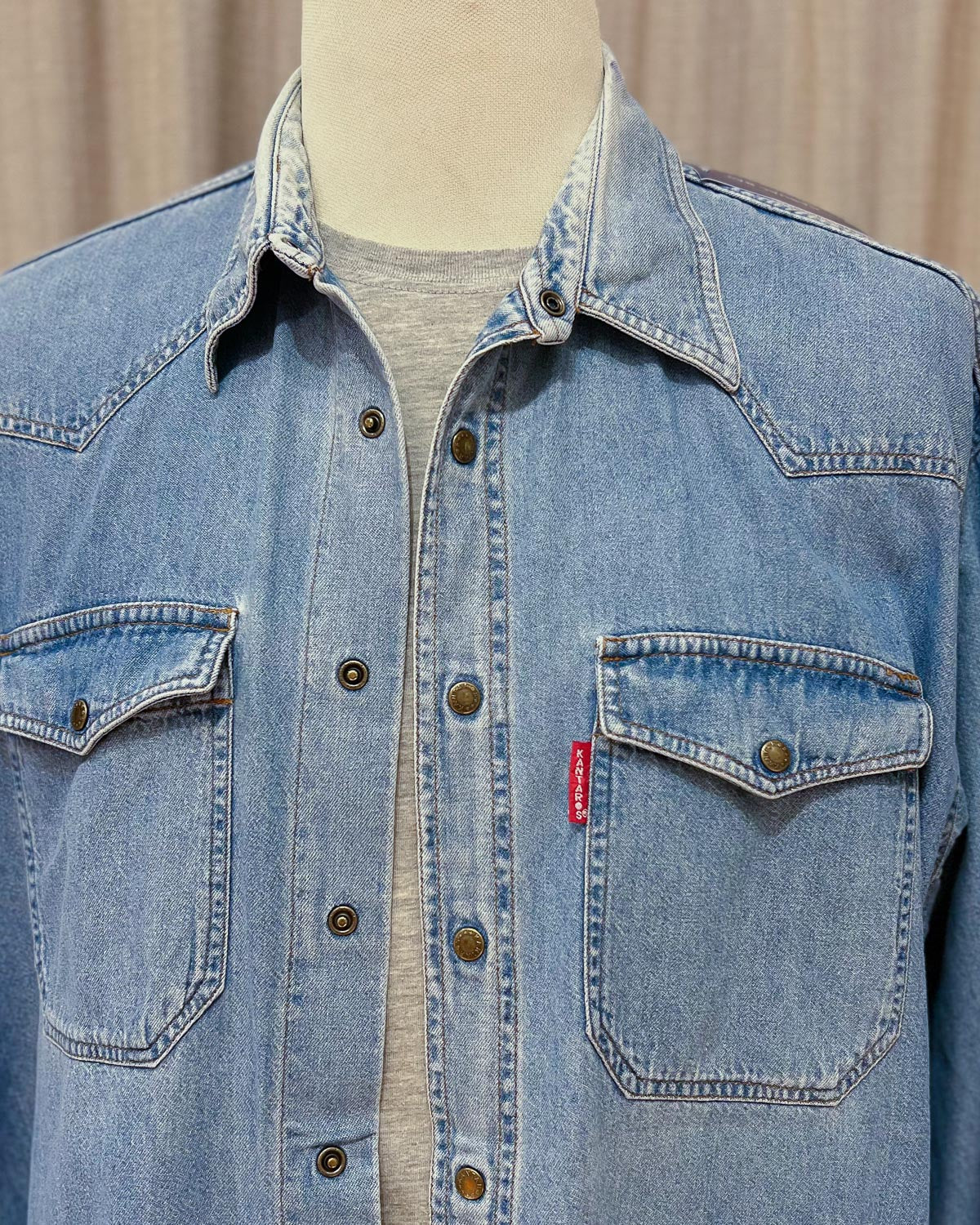 Camicia Di Jeans Vintage  XL