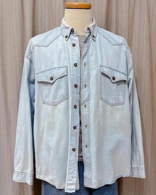 Camicia In Denim  L