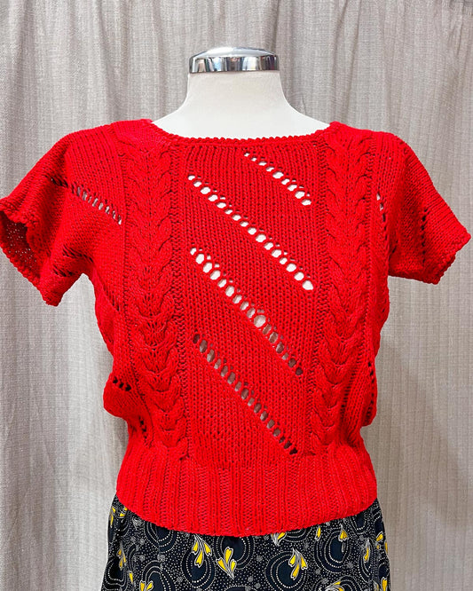 Maglioncino Vintage Traforato - S