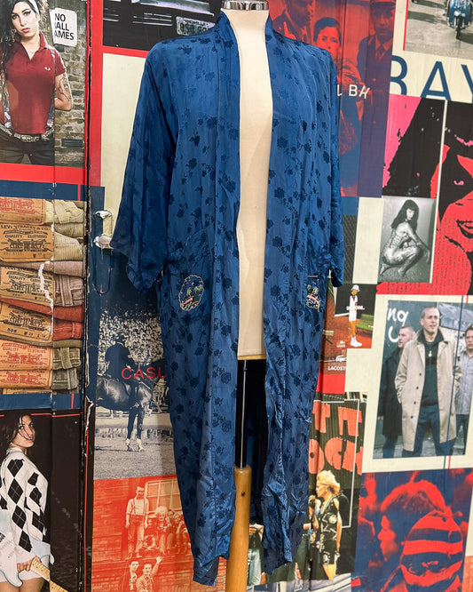 Kimono Con Ricamo Vintage - U