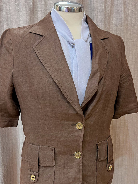 Blusa In Lino Vintage  M