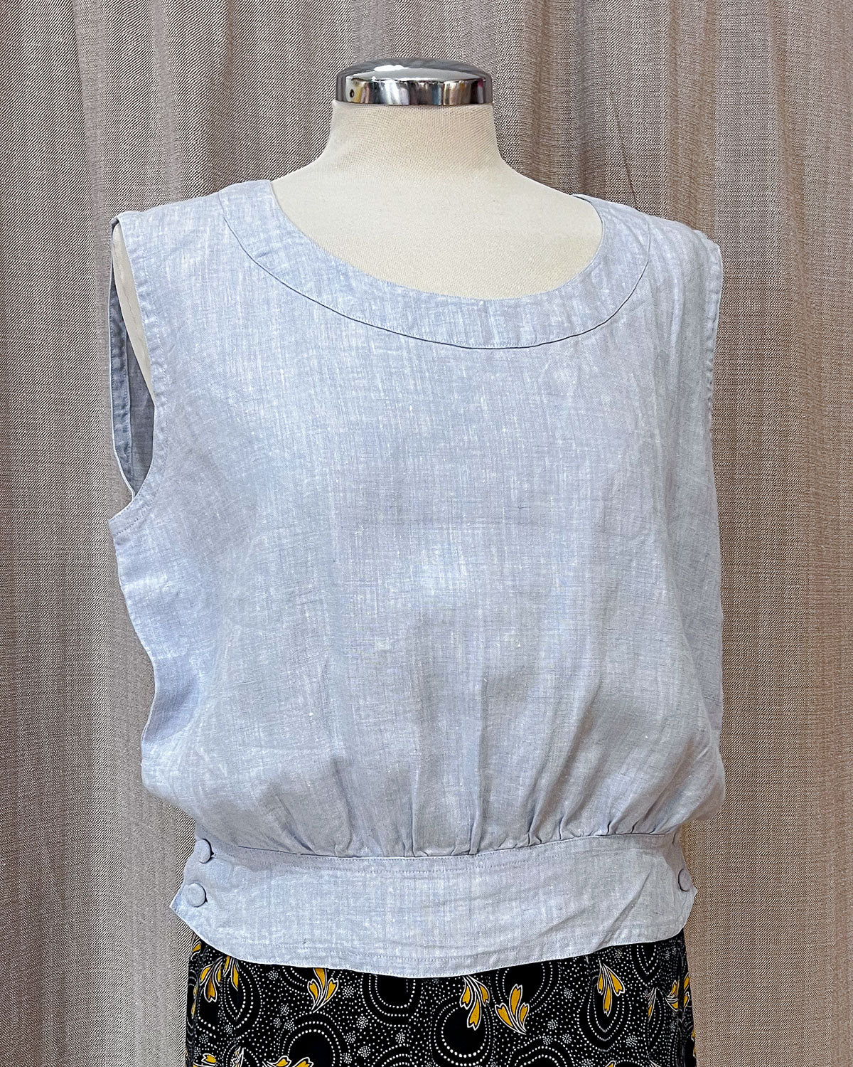 Top In Misto Lino  M