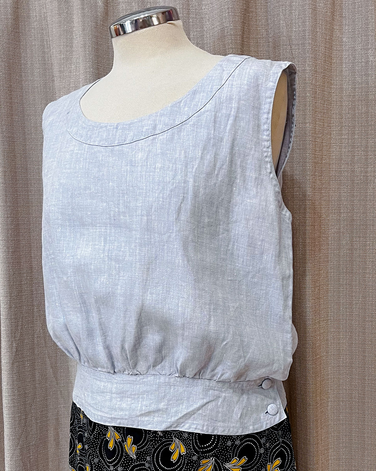 Top In Misto Lino  M