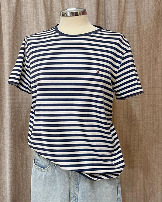 Tommy Hilfiger  Tee A Righe  L