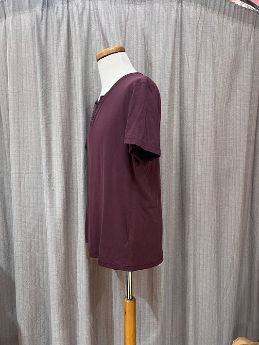Tshirt Basic Con Scollo a V  L/XL