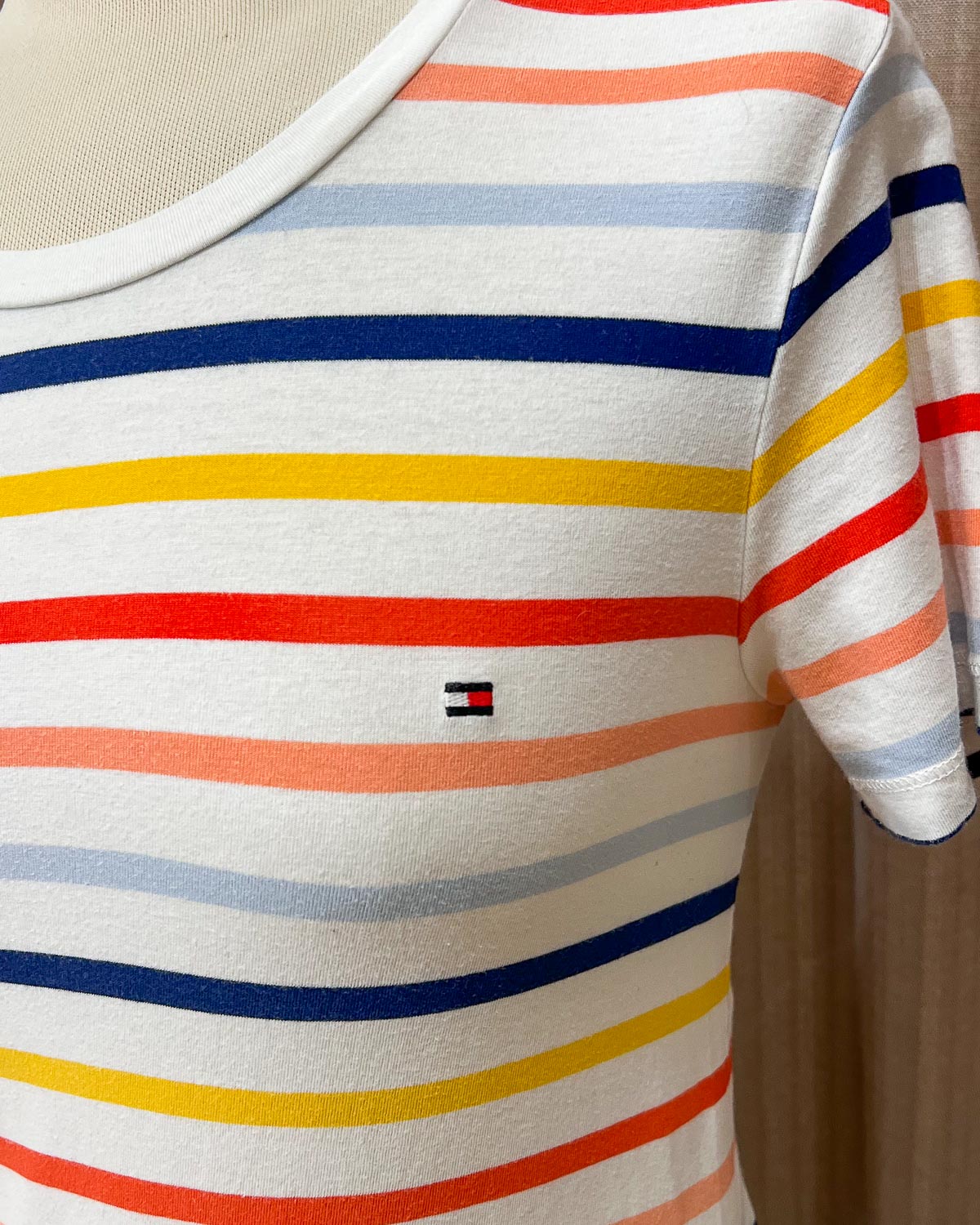 Tommy Hilfiger  Tee A Righe  M