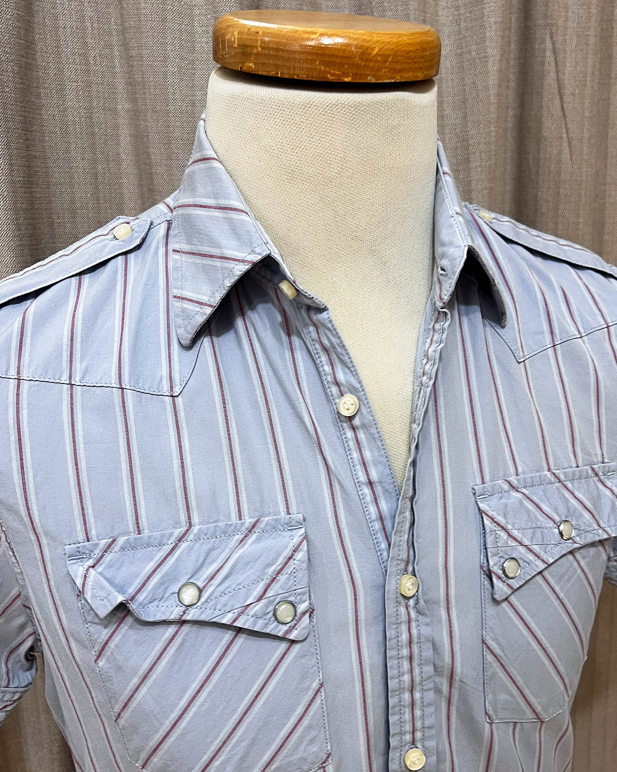 Diesel - Camicia Y2K a Righe  - M