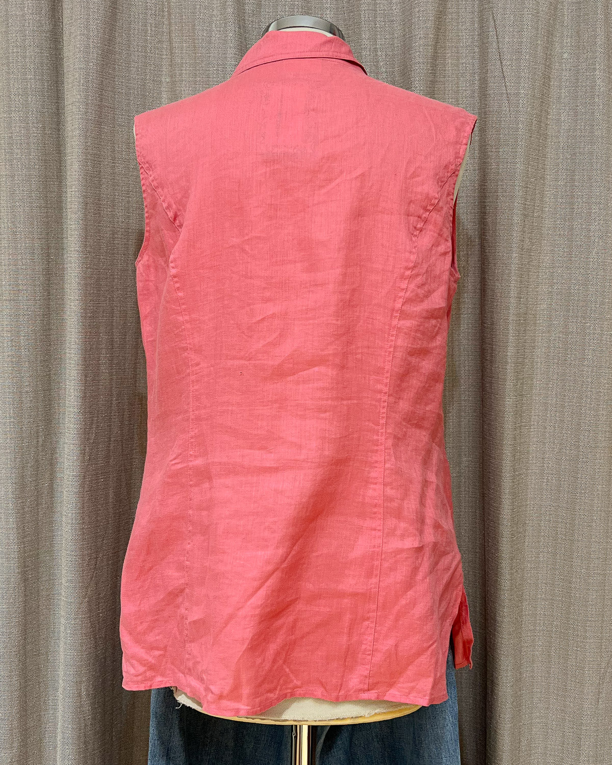 Camicia Giromanica In Lino - L
