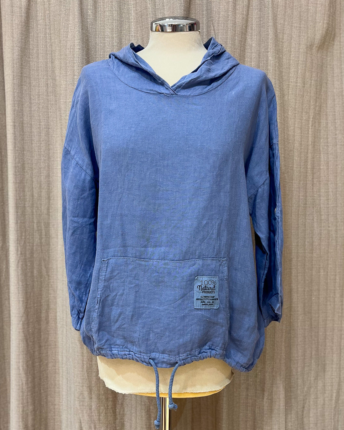 Felpa Leggera In Lino - L