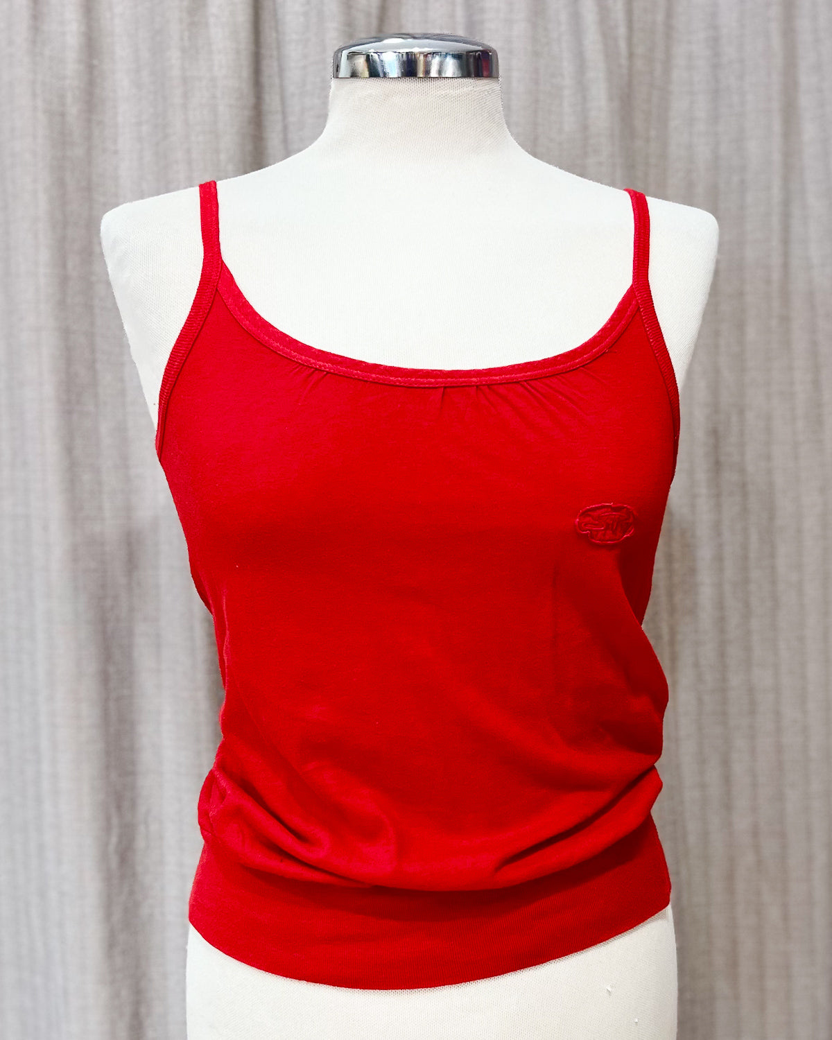Top Vintage Rosso - S