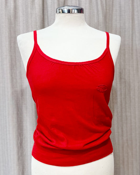 Top Vintage Rosso - S
