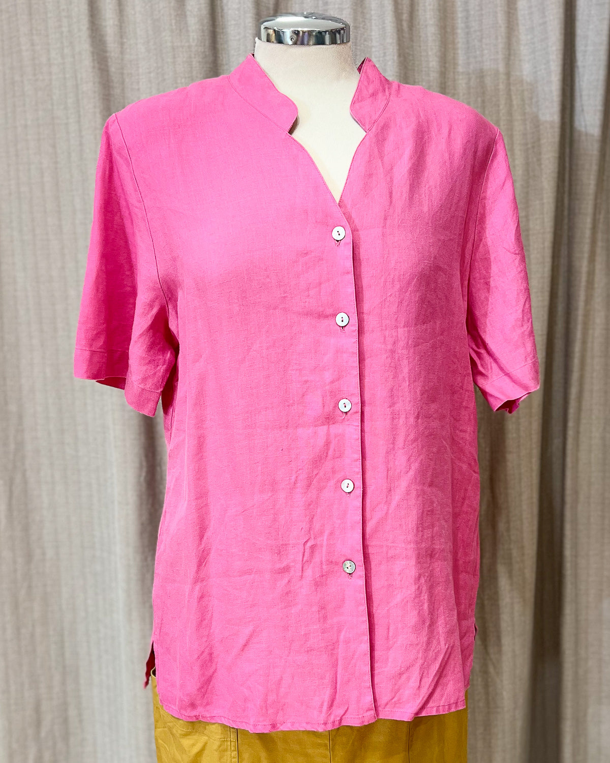 Blusa In Lino - M