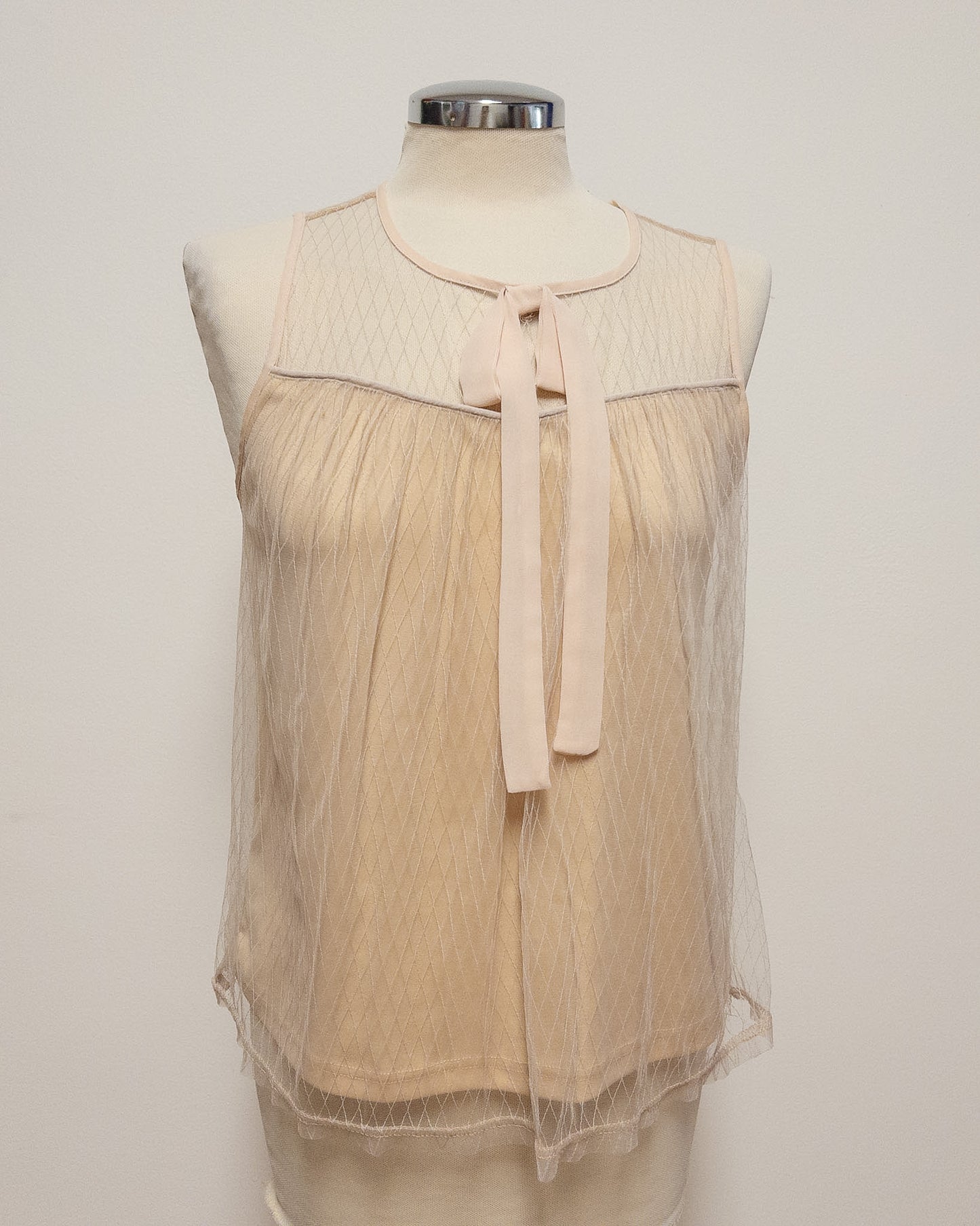 Top Con Cravattino  S/M