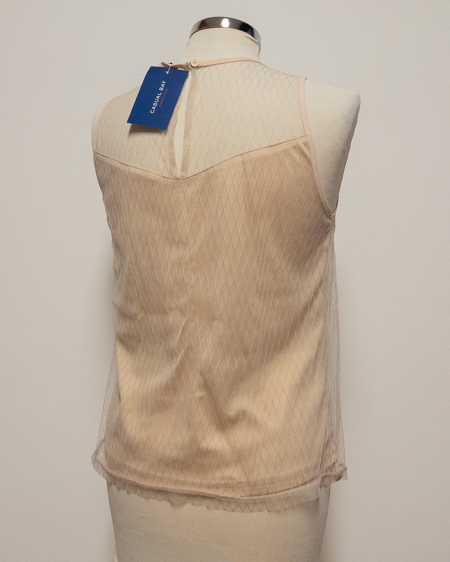 Top Con Cravattino  S/M