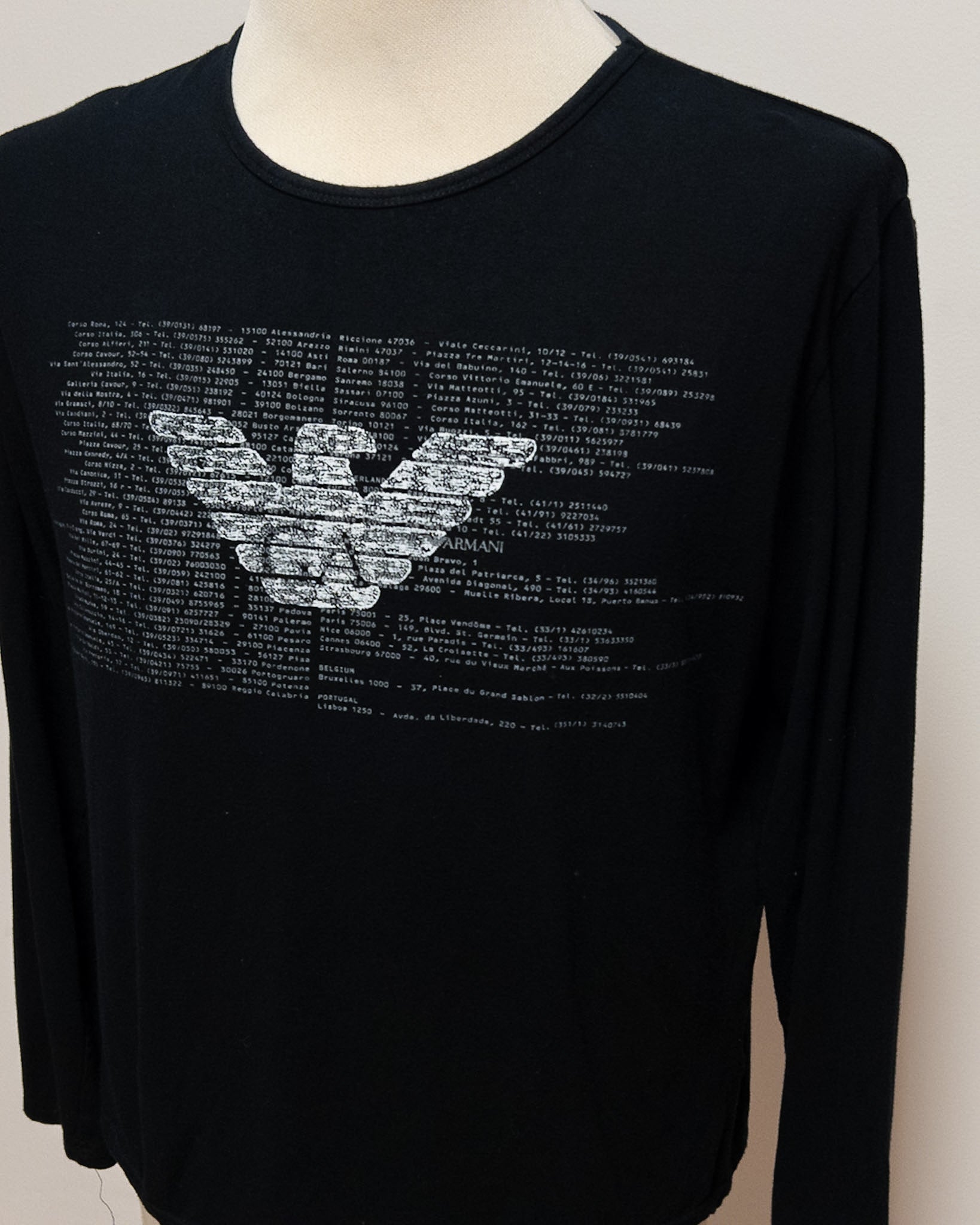 Emporio Armani  Longsleeve Aderente Crop  XL