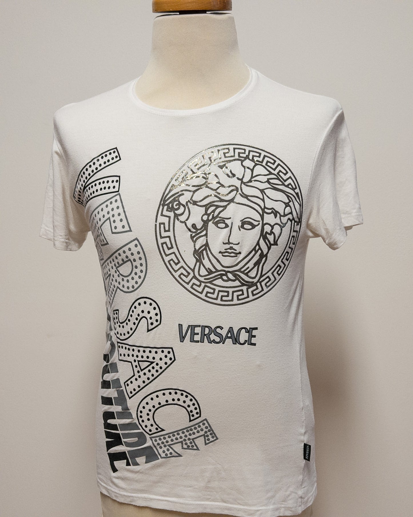 Versace Classic  Graphic Tee Aderente  M
