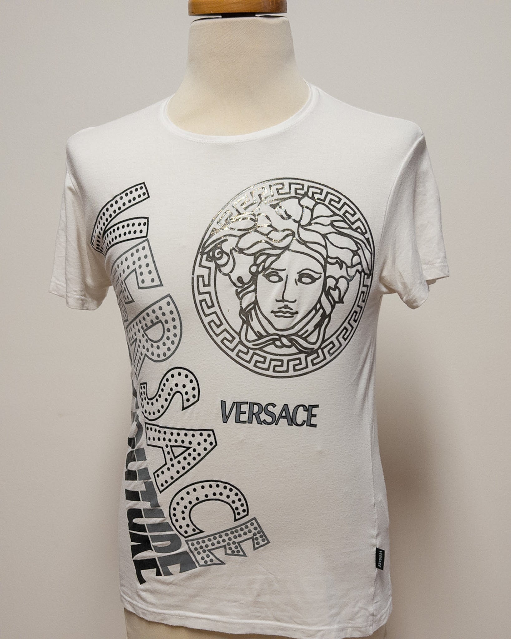 Versace Classic  Graphic Tee Aderente  M