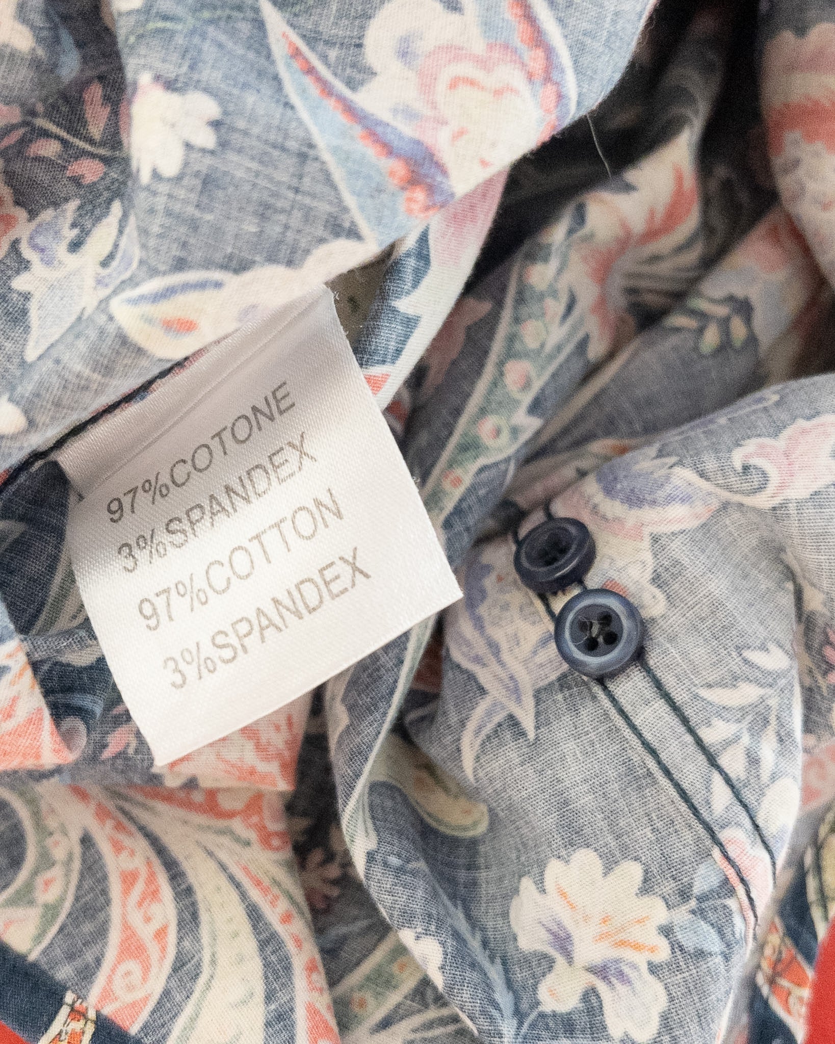 Akusawa  Camicia a Fiori  XL