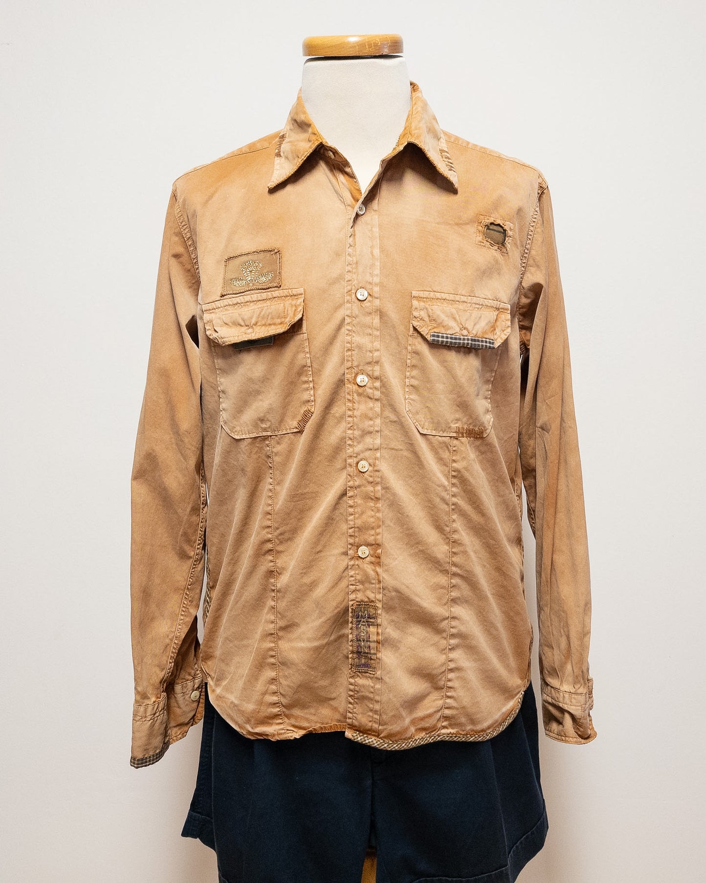 Masons  Camicia Giapponese Reworked  XXL