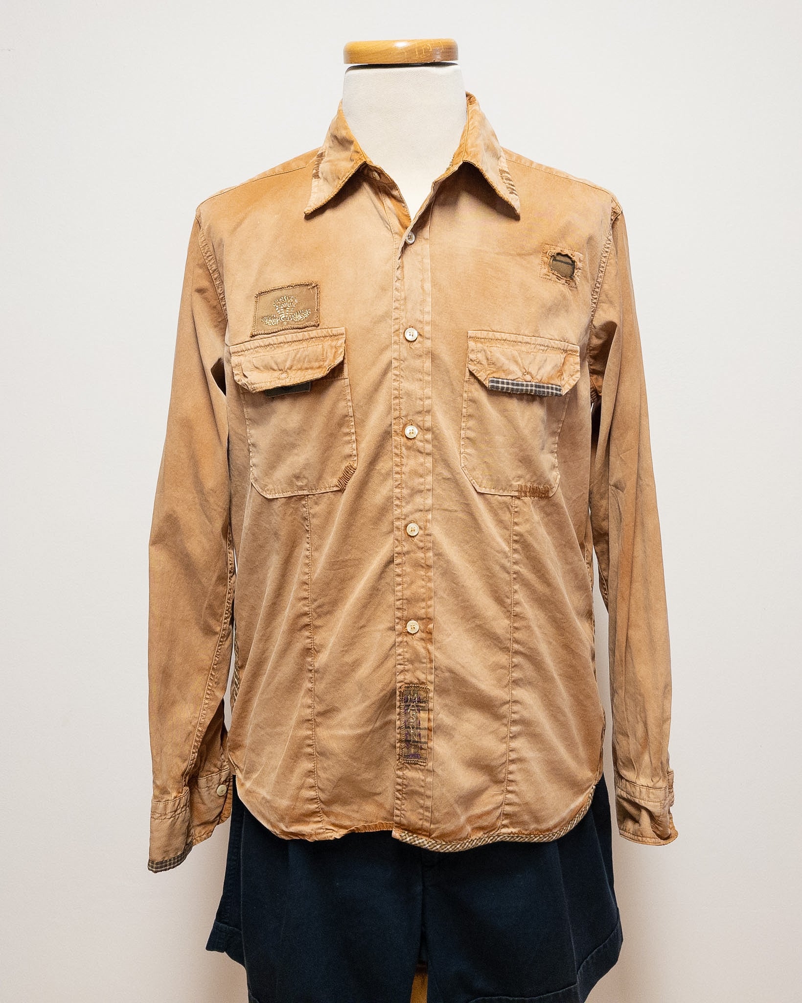 Masons  Camicia Giapponese Reworked  XXL