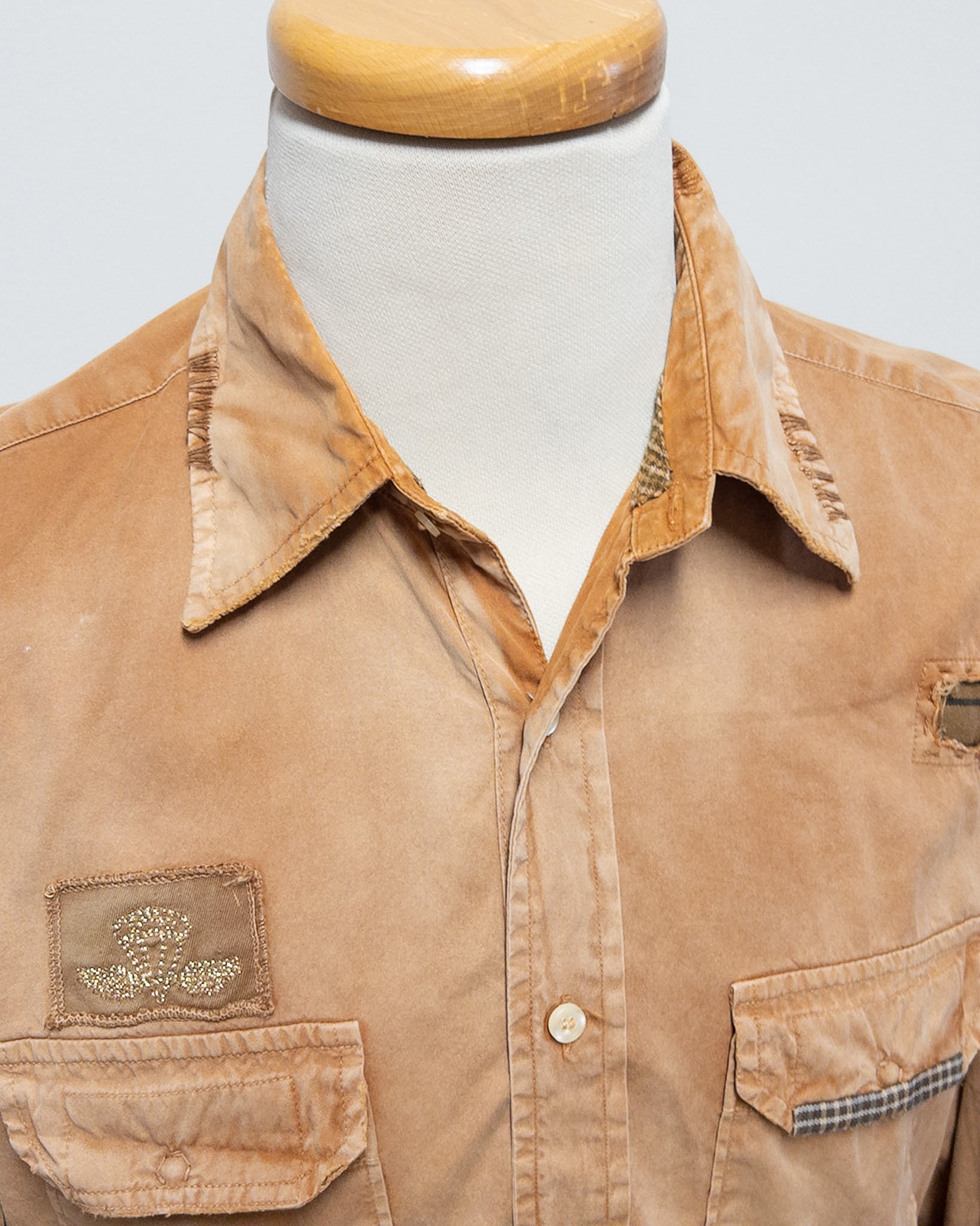 Masons  Camicia Giapponese Reworked  XXL