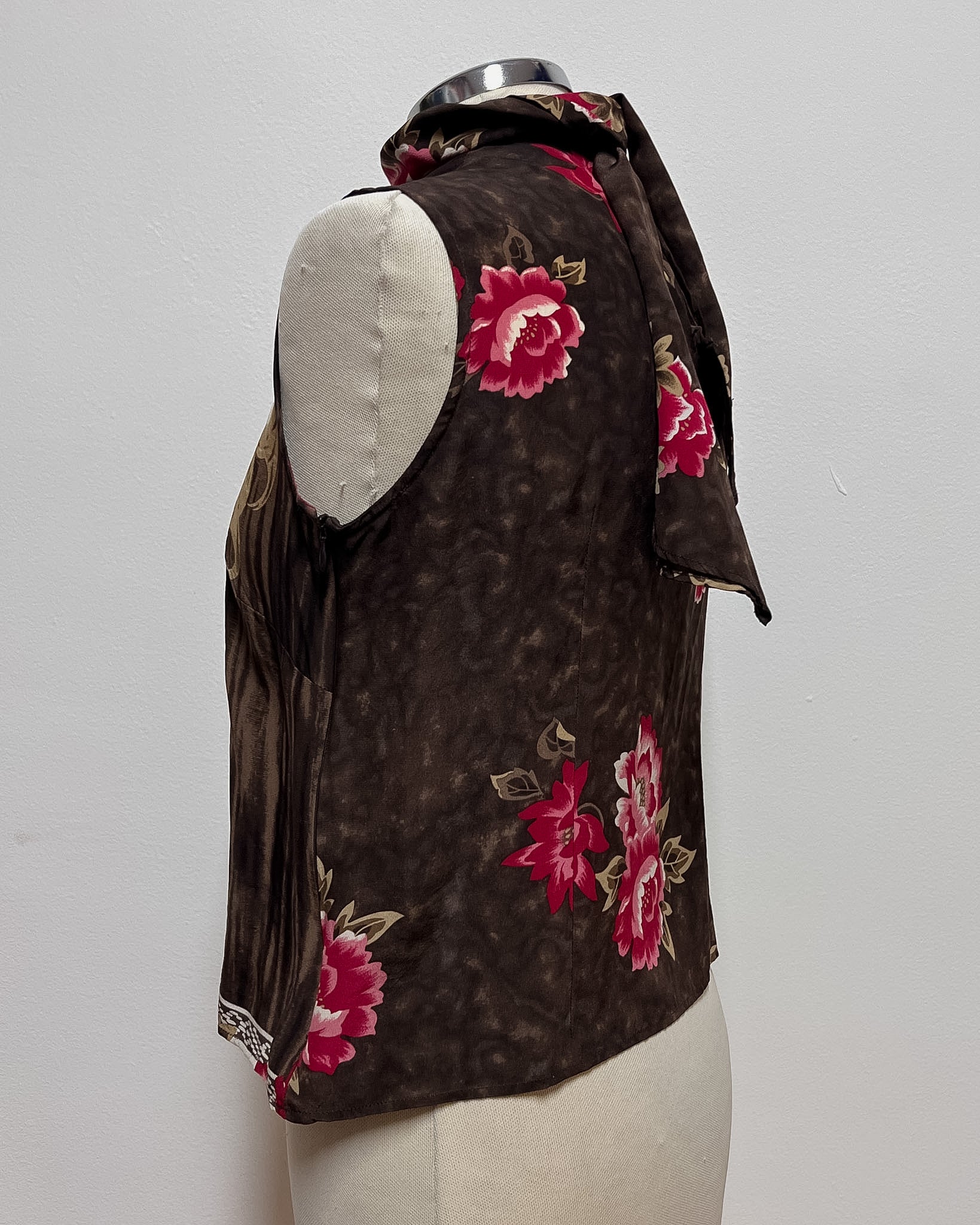 Gerard Darel  Top Grafico con Cravattino  S