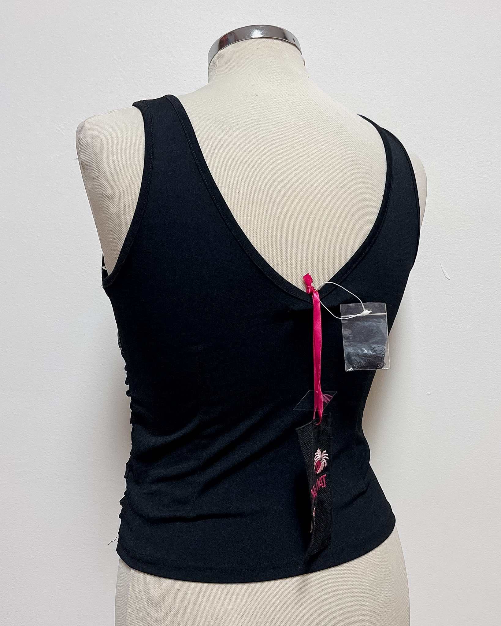 Top con Applicazioni e Rose  L