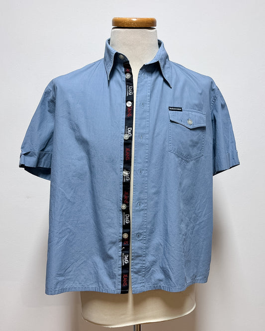 D&G  Camicia Cropped Fit  L