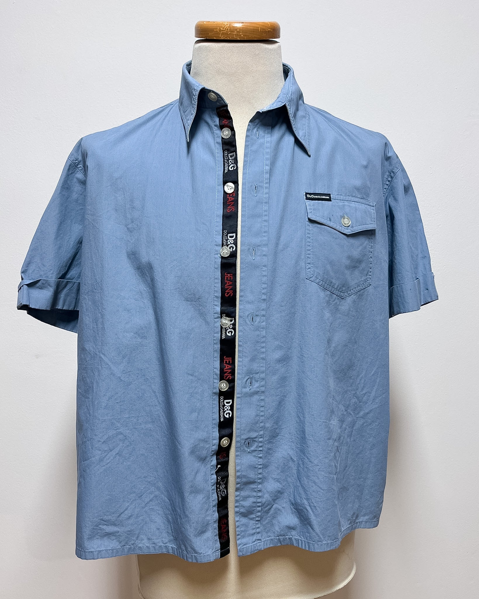 D&G  Camicia Cropped Fit  L