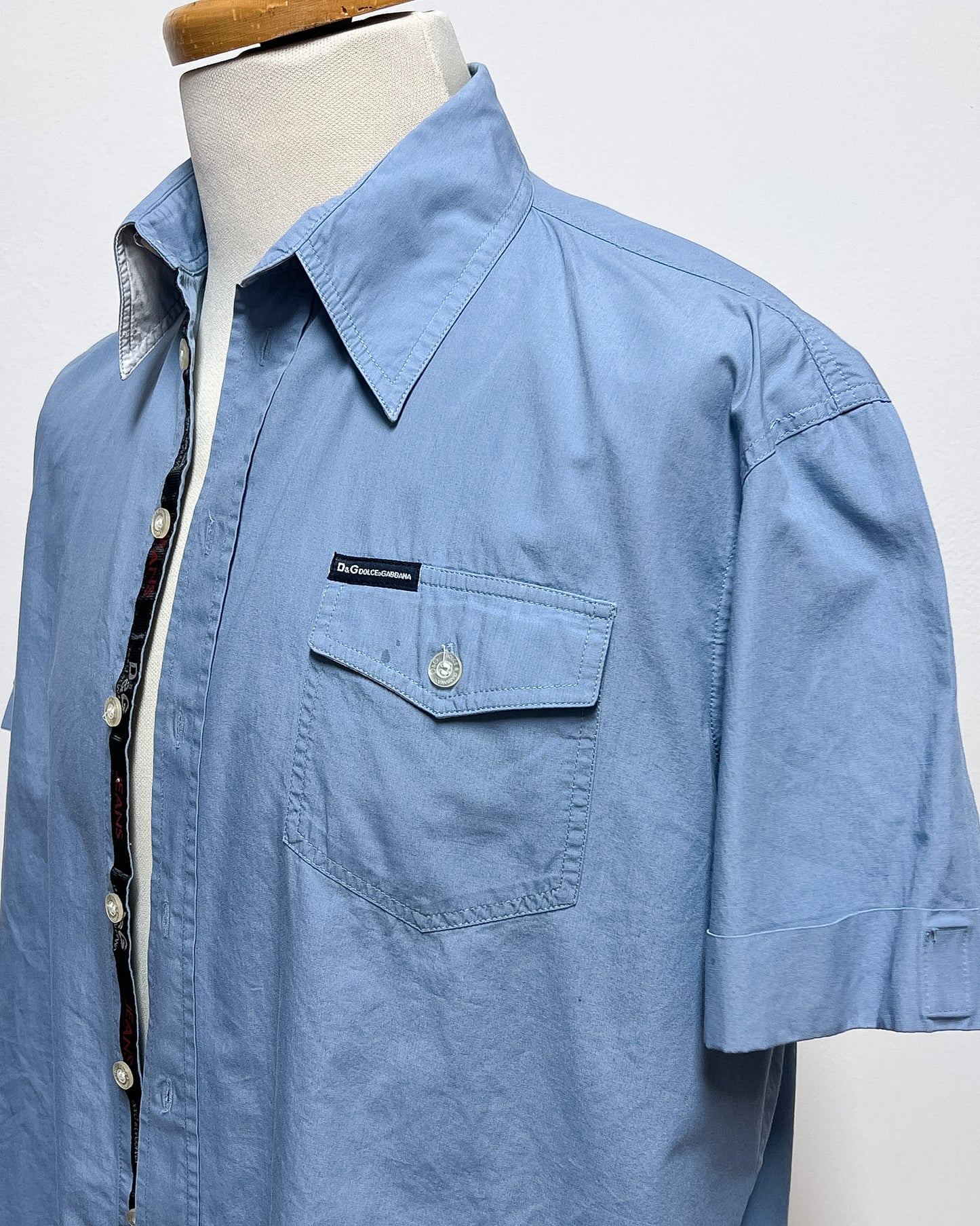 D&G  Camicia Cropped Fit  L