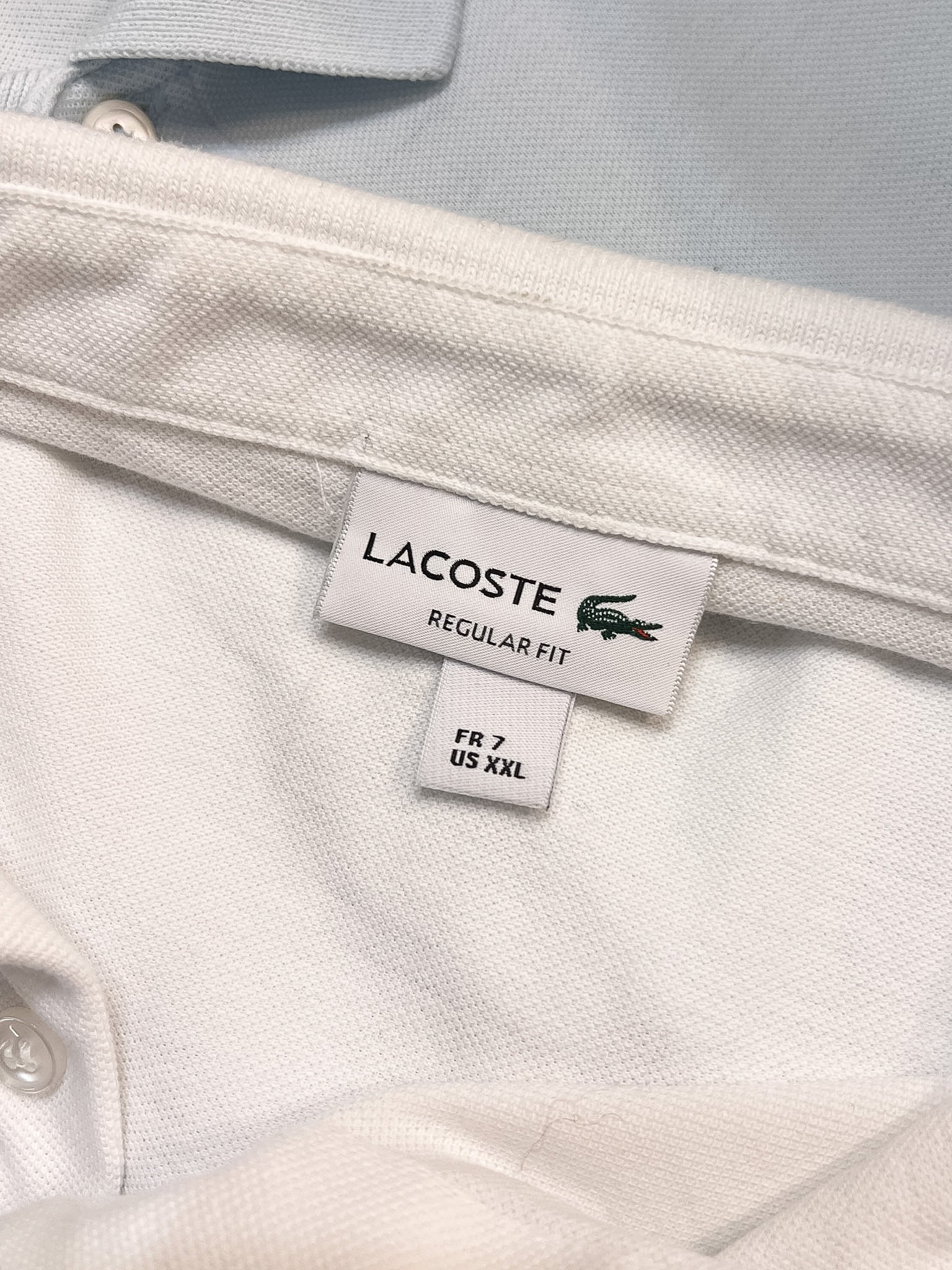 Lacoste  Polo Off white Regular Fit Taglia XXL