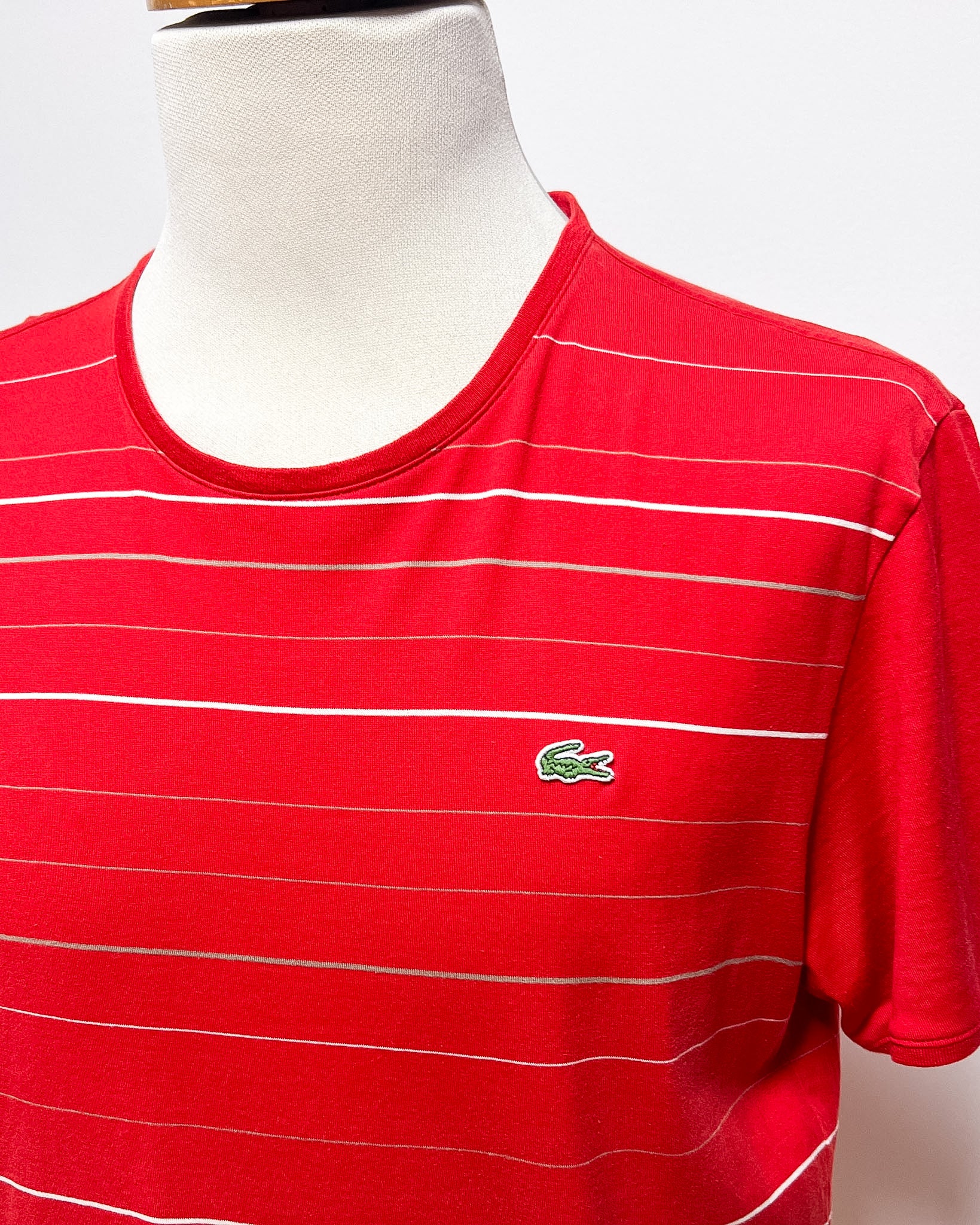 Lacoste Sport  Tee a Righe  M