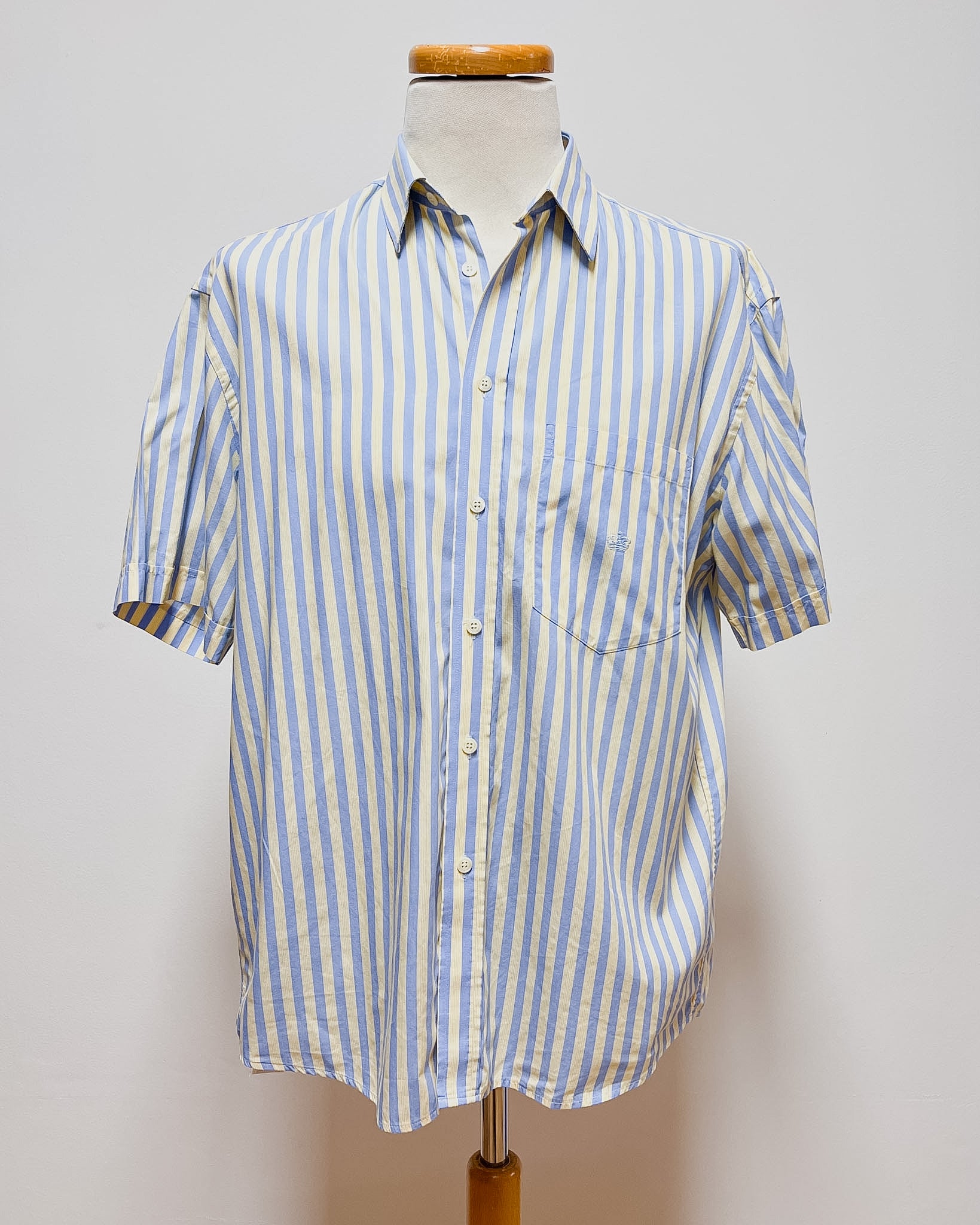Camicia a Righe Puro Cotone Made in Italy  L
