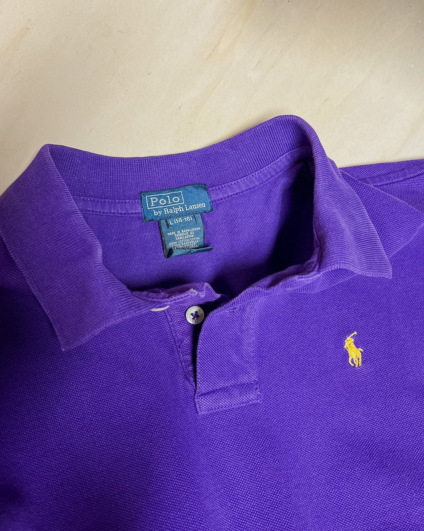 Polo Ralph Lauren  Polo Viola Taglia 14-16 anni