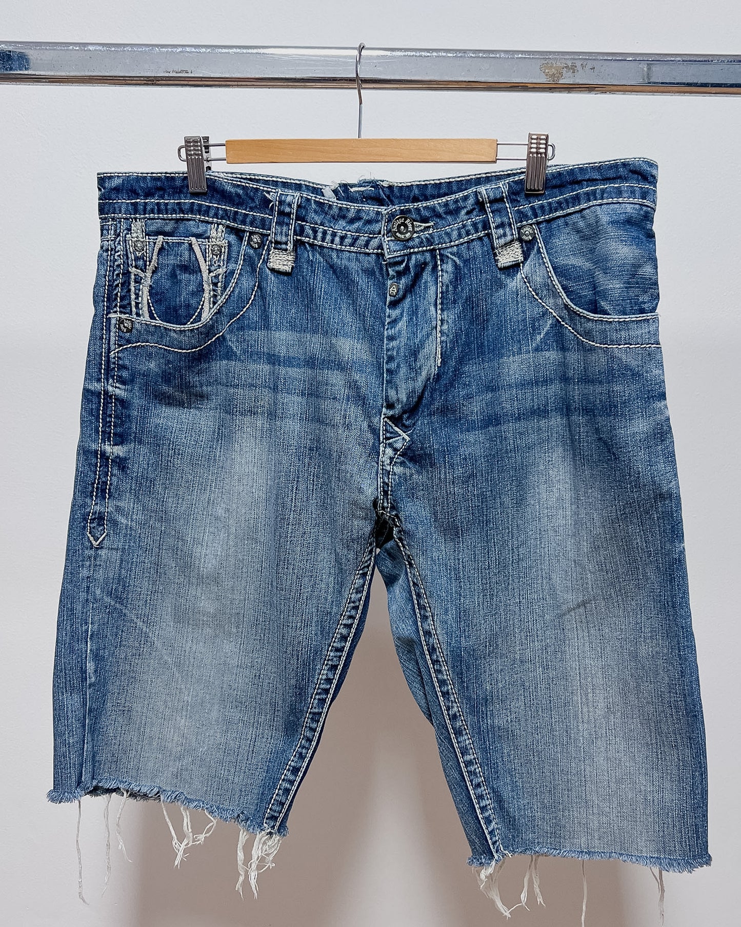 Antique River  Jorts Y2K  L