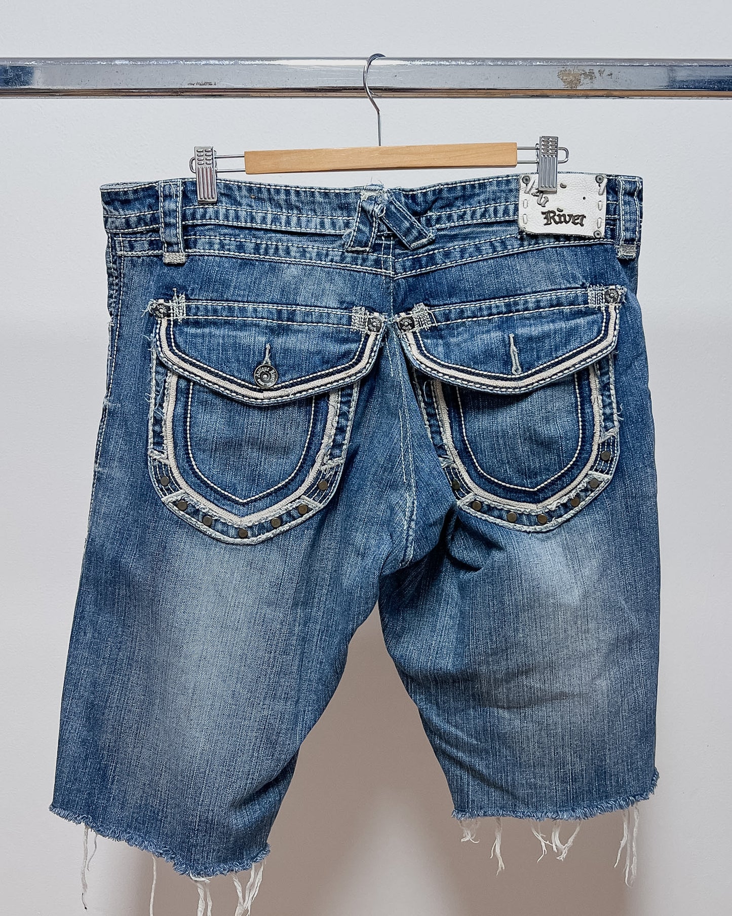 Antique River  Jorts Y2K  L