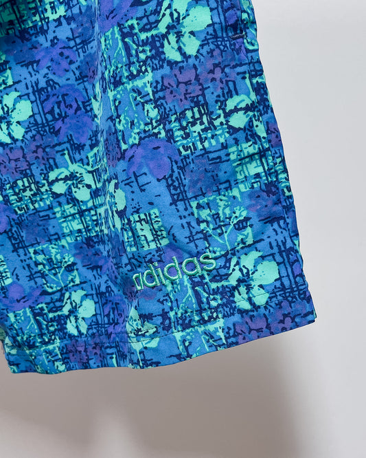 Adidas  Costume Colorato con Fiori  M