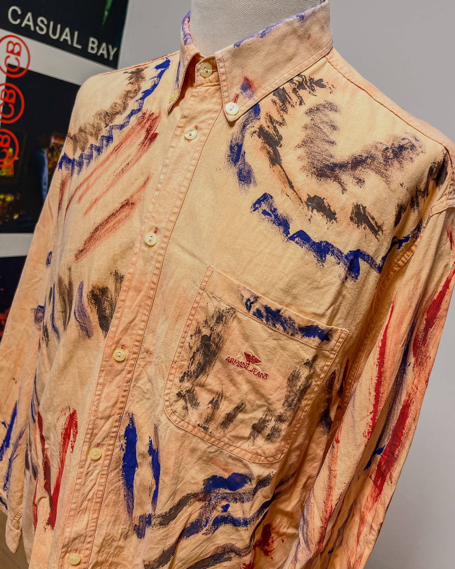 Armani Jeans  Camicia Tie Dye  L